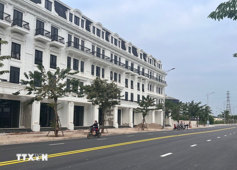 Một dự án bất động sản ở Hà Nội. (Nguồn: TTXVN) Một dự án bất động sản ở Hà Nội. (Nguồn: TTXVN)
