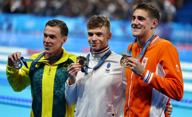 Marchand chiến thắng 200m ếch