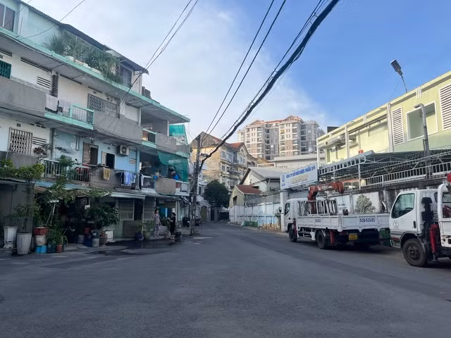 Cư xá Lữ Gia vẫn giữ được nét yên bình qua nhiều năm tháng