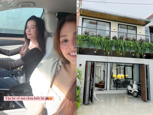 Hoa hậu Trần Tiểu Vy sắm xe sang dù chưa biết lái Hoa hậu Trần Tiểu Vy sắm xe sang dù chưa biết lái