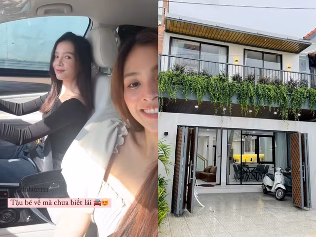 Hoa hậu Trần Tiểu Vy sắm xe sang dù chưa biết lái
