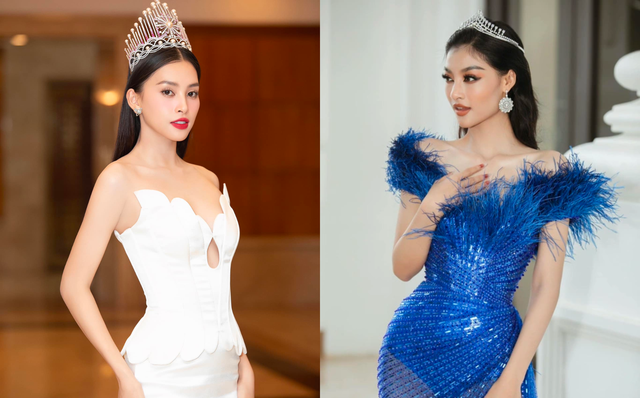 Hoa hậu Trần Tiểu Vy và á hậu Kiều Loan Hoa hậu Trần Tiểu Vy và á hậu Kiều Loan