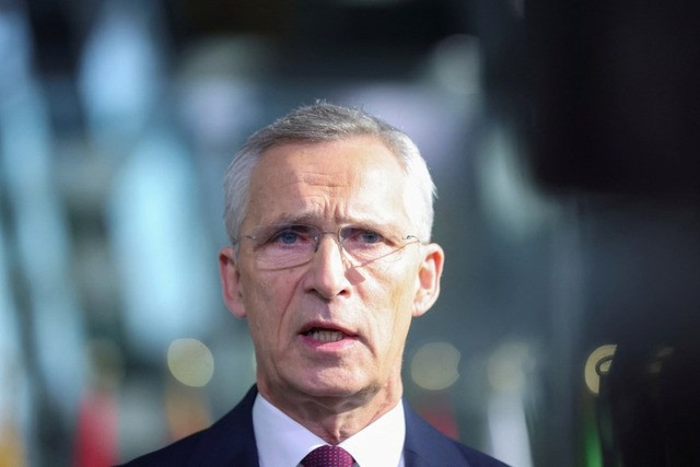 Tổng thư ký NATO Jens Stoltenberg. Ảnh: Reuters Tổng thư ký NATO Jens Stoltenberg. Ảnh: Reuters