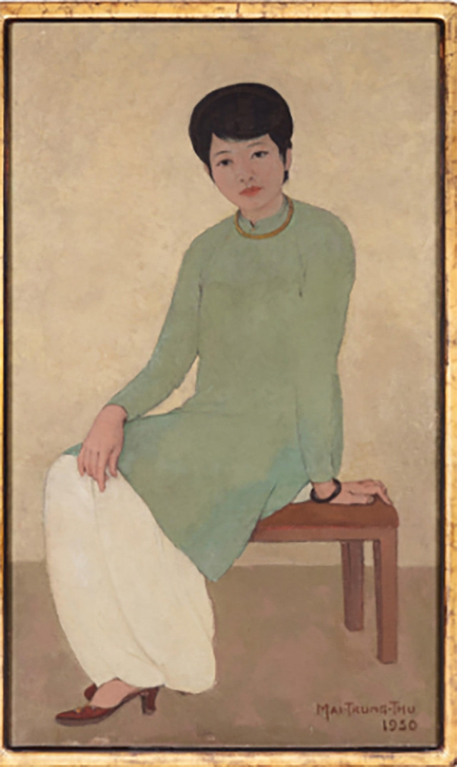 Bức Chân dung cô Phượng của Mai Trung Thứ có giá 3,11 triệu USD Bức Chân dung cô Phượng của Mai Trung Thứ có giá 3,11 triệu USD