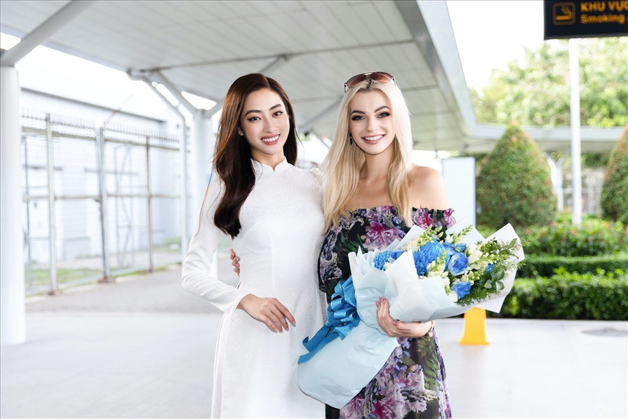 Miss World 2021 Karolina Bielawska đến Việt Nam năm 2022. (Ảnh: CTV/Vietnam+) Miss World 2021 Karolina Bielawska đến Việt Nam năm 2022. (Ảnh: CTV/Vietnam+)