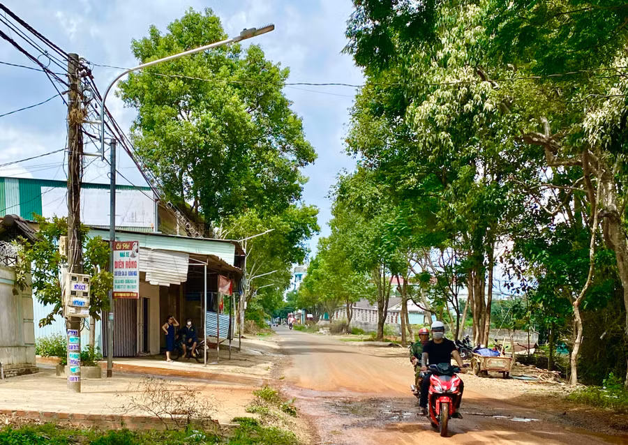 Dự án cải tạo hệ thống đèn chiếu sáng công cộng TP. Pleiku được kéo dài thời gian thực hiện và giải ngân từ năm 2023 sang năm 2024. Ảnh: N.K