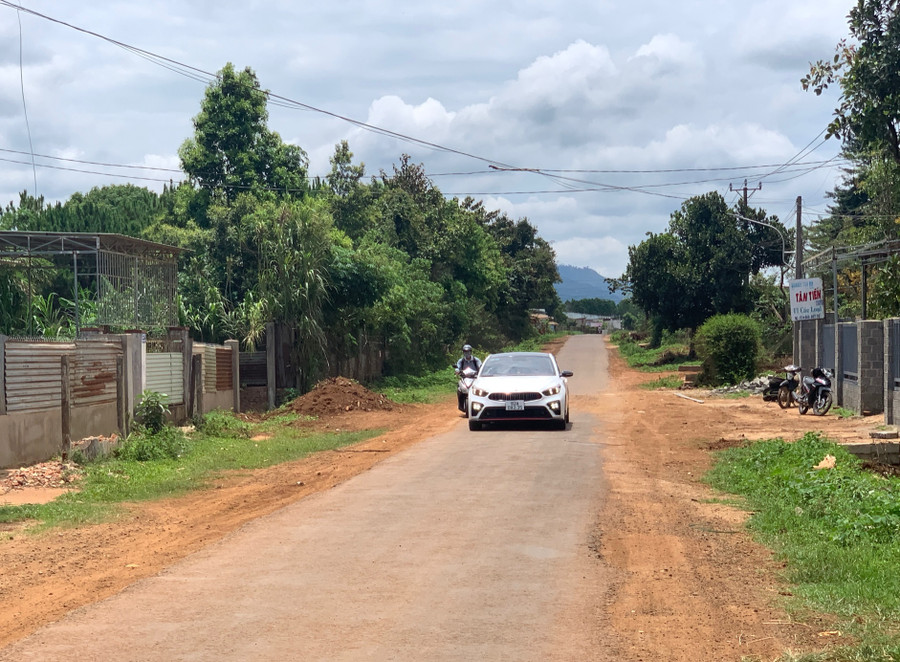 Một góc làng Têng 1. Ảnh: R.H