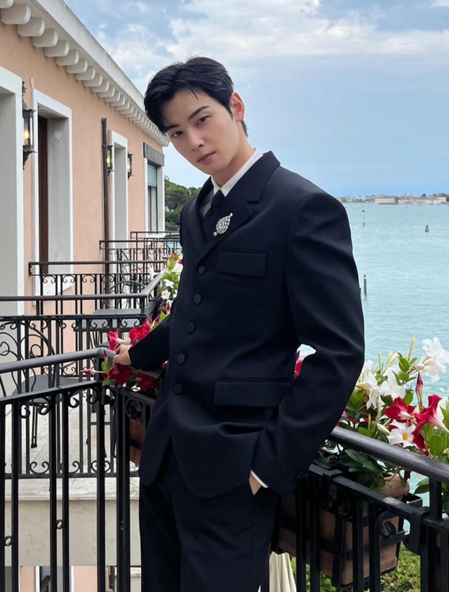 Cha Eun Woo tại sự kiện của thương hiệu Chaumet