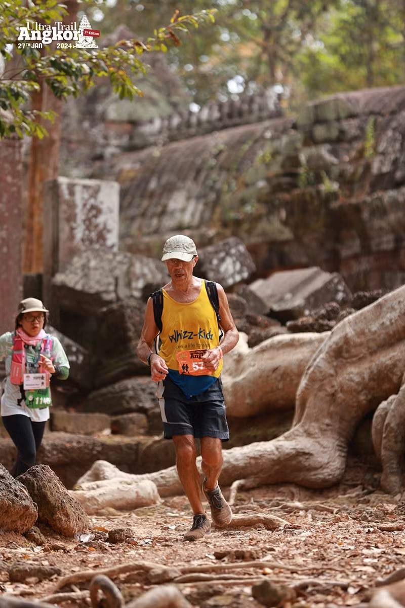 Chạy giữa những di tích đền đài nghìn năm tuổi là một cảm giác vô cùng đặc biệt. Ảnh: Ban tổ chức UTA