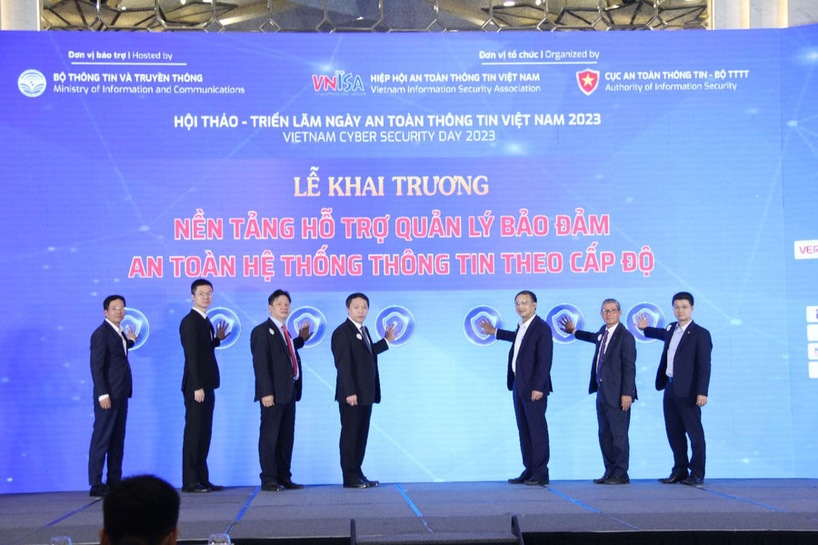 Khởi động nền tảng hỗ trợ quản lý bảo đảm an toàn hệ thống thông tin theo cấp độ. Khởi động nền tảng hỗ trợ quản lý bảo đảm an toàn hệ thống thông tin theo cấp độ.