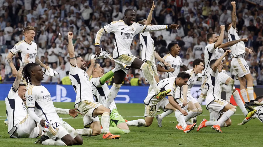 Trong kỷ nguyên Champions League (từ 1992 đến nay), Real Madrid chưa từng thua trong trận chung kết
