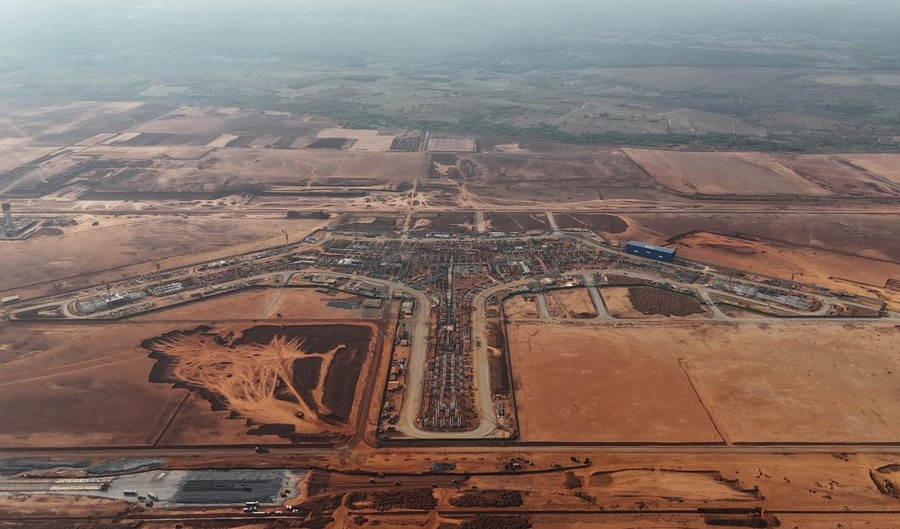 Dự án sân bay Long Thành dự kiến tới năm 2026 mới đưa vào khai thác nhưng đã có nhiều khu đô thị bỏ hoang “bao vây” sân bay này. (Ảnh: Công Phong/TTXVN)