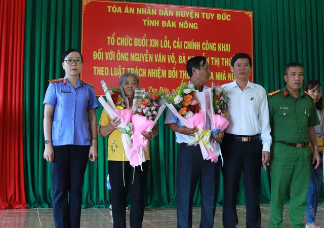 Sau 4 năm xin lỗi công khai, hiện vợ chồng ông Nguyễn Văn Võ vẫn chưa được bồi thường oan sai Sau 4 năm xin lỗi công khai, hiện vợ chồng ông Nguyễn Văn Võ vẫn chưa được bồi thường oan sai