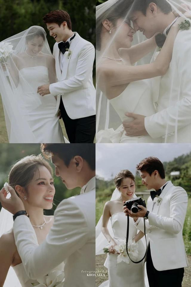 Huỳnh Anh và Bạch Lan Phương đăng ký kết hôn hồi tháng 4.2024