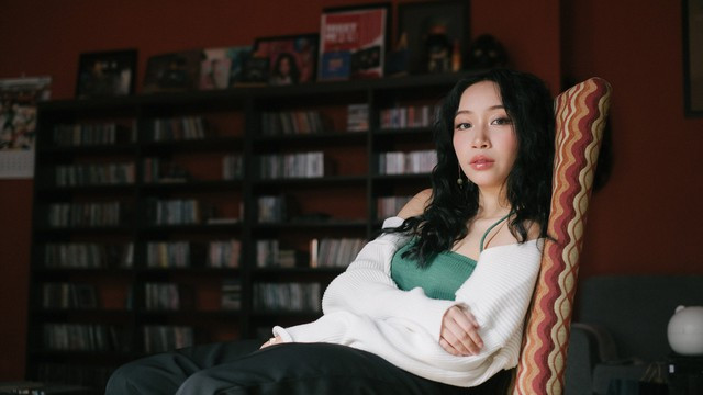 Mỹ Anh, con gái Mỹ Linh, hát nhạc Trịnh tạo nhiều chú ý. (Ảnh do nhân vật cung cấp)