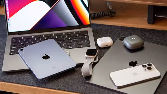 Sản phẩm Apple có giá trị cao nên thường dùng làm mặt hàng kéo doanh thu cho các phiên bán live trên TikTok Shop