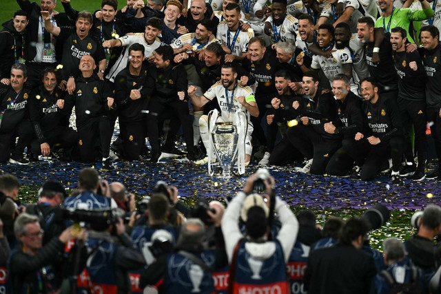 Real Madrid tiếp tục thống trị giải hàng đầu châu Âu