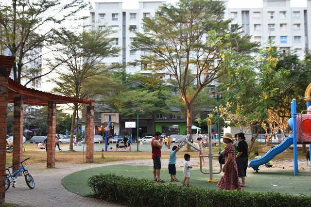 Chung cư EHome 3 ở quận Bình Tân, TP HCM. Ảnh: TẤN THẠNH