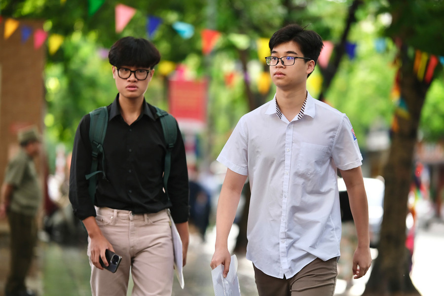 Học sinh dự thi tốt nghiệp THPT năm 2024. Ảnh Thạch Thảo/Nguồn vietnamnet.vn