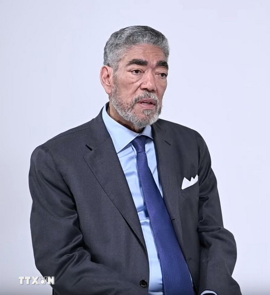 Ông José Miguel Mejía Abreu, Tổng Bí thư Đảng Phong trào Cánh tả Thống nhất (MIU); Bộ trưởng Chính sách Hội nhập và khu vực của Cộng hòa Dominicana. (Ảnh (tư liệu): Mai Phương/Pv TTXVN)