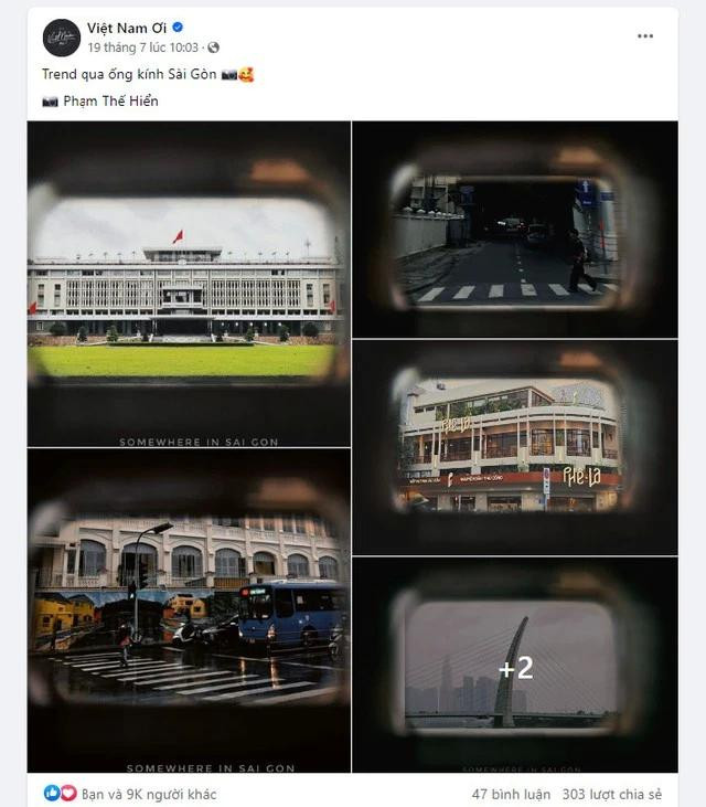 Bài đăng về trào lưu trên một số trang quảng bá du lịch VN nhận được phản hồi tích cực từ người dùng mạng xã hội