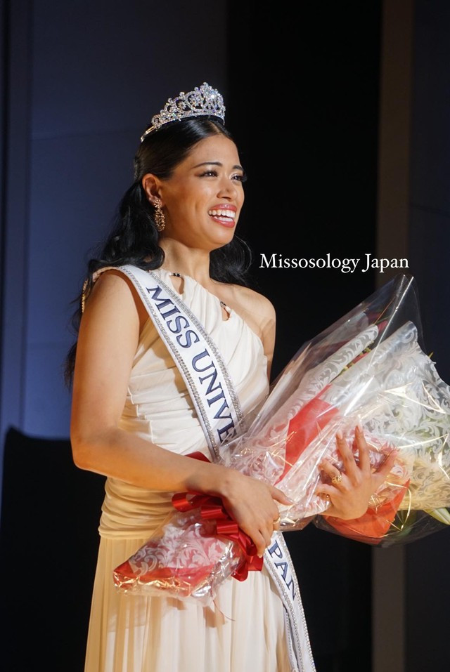 Cô sẽ đại diện Nhật Bản cạnh tranh với các thí sinh Hoa hậu Hoàn vũ quốc tế