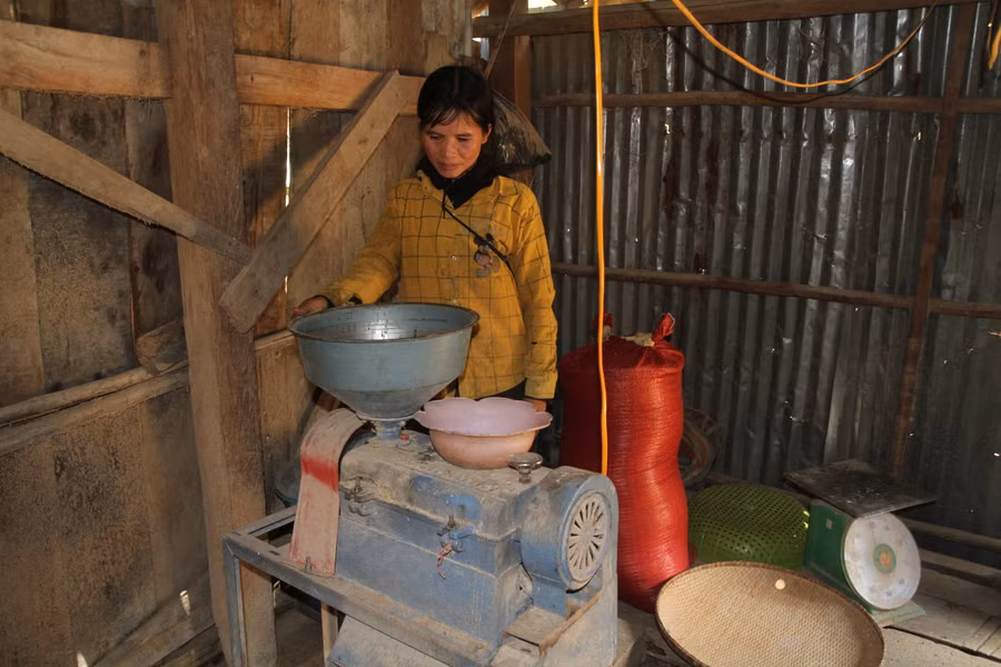 Nhân dân xã Kon Pne luôn nỗ lực thay đổi, chuyển mình theo từng ngày. Ảnh: Hoàng Hoài