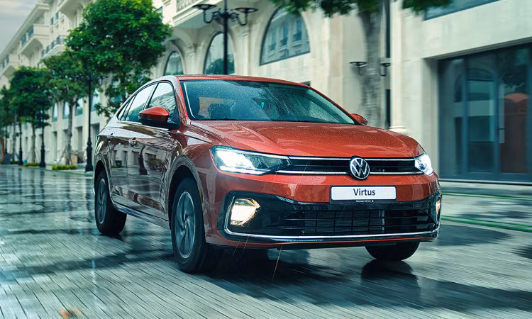 Dáng vẻ hiện đại của Volkswagen Virtus. Ảnh: ST