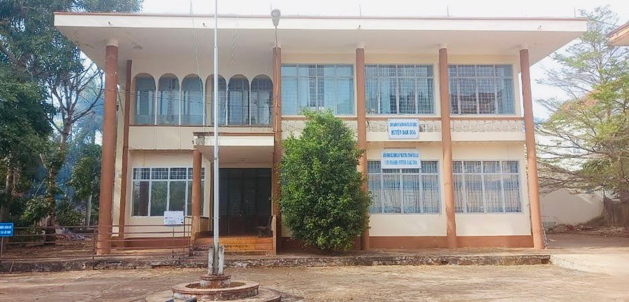 Trụ sở Văn phòng đăng ký đất đai huyện Đak Đoa. Ảnh: Nhật Hào