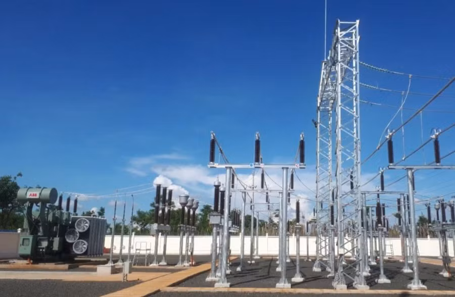 Ngành điện Gia Lai bố trí 28,1 tỷ đồng để nâng cao khả năng vận hành các trạm biến áp. Ảnh: H.D