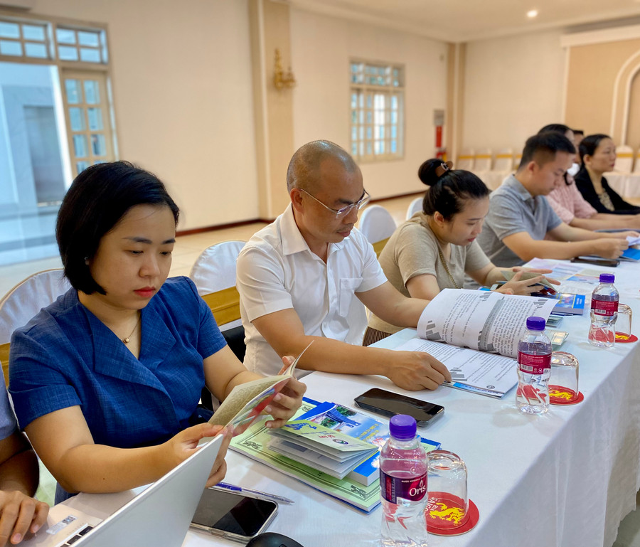 Các doanh nghiệp quan tâm đến các nội dung về ký quỹ và các chế độ cho người lao động. Ảnh: Hà Duy Các doanh nghiệp quan tâm đến các nội dung về ký quỹ và các chế độ cho người lao động. Ảnh: Hà Duy