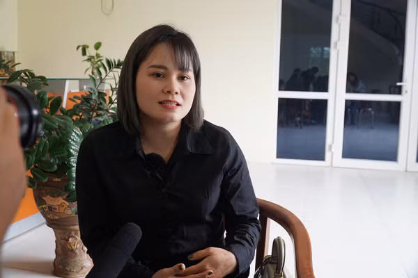 Chị Đinh Thị Phương Loan kể về sự lựa chọn nghề nghiệp của mình.