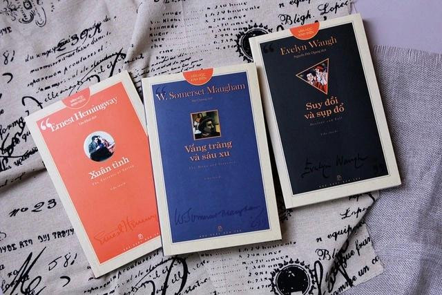 Tác phẩm Xuân tình, Vầng trăng và sáu xu, Suy đồi và sụp đổ trong tủ sách Văn học kinh điển của NXB Trẻ Tác phẩm Xuân tình, Vầng trăng và sáu xu, Suy đồi và sụp đổ trong tủ sách Văn học kinh điển của NXB Trẻ