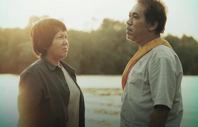 Việt Hương và NSƯT Thành Lộc khi hợp tác trong Ma da.