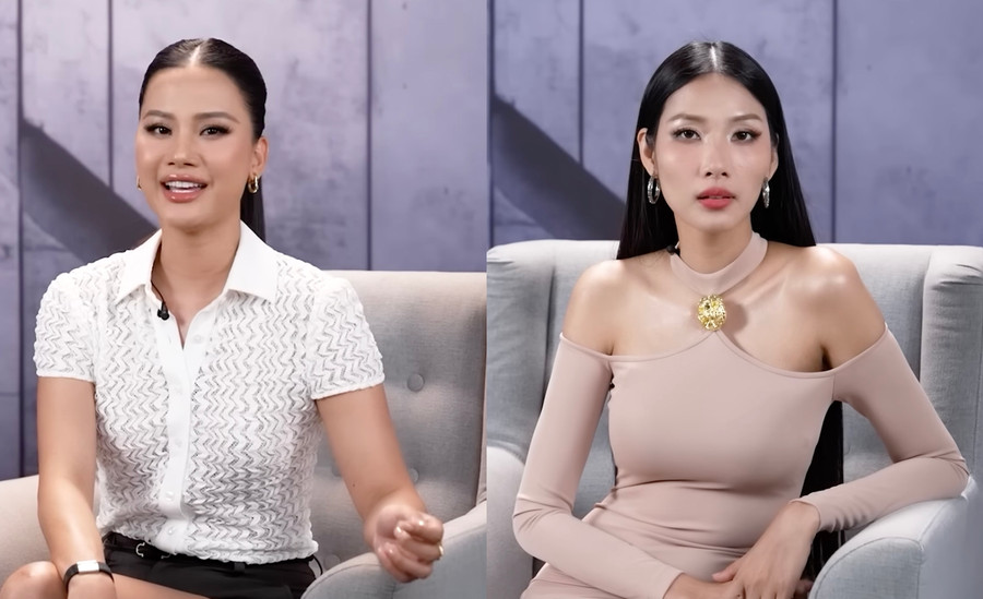 Hương Ly thẳng thắn nhận xét Hoàng Thùy kém duyên khi chê bai thí sinh Hương Ly thẳng thắn nhận xét Hoàng Thùy kém duyên khi chê bai thí sinh