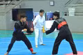 Một trận đấu kịch tính tại Giải vô địch các CLB pencak silat quốc gia 2025 tổ chức tại Gia Lai.