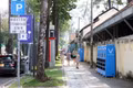 Hệ thống thu phí đỗ xe không chạm giúp người dân thanh toán thuận tiện.