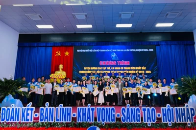 Gia Lai: Tặng bằng khen cho 97 tập thể, cá nhân xuất sắc trong công tác Hội và phong trào thanh niên nhiệm kỳ 2019-2024