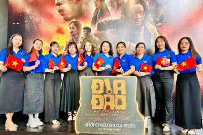 TP. Pleiku: Hơn 160 cán bộ, đoàn viên, thanh niên tìm hiểu lịch sử qua bộ phim “Địa đạo: Mặt trời trong bóng tối”
