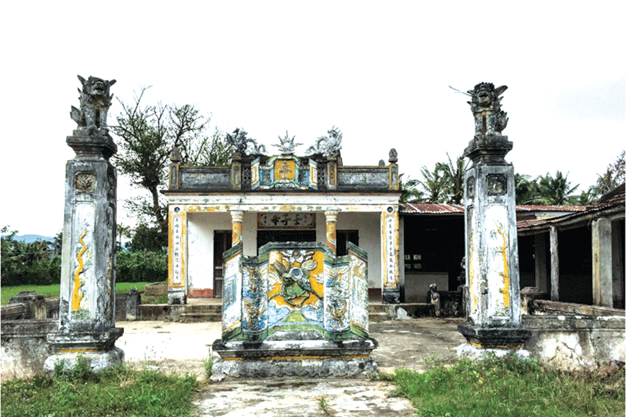 Di tích Lịch sử quốc gia-An Khê đình. Ảnh: Hoàng Ngọc 