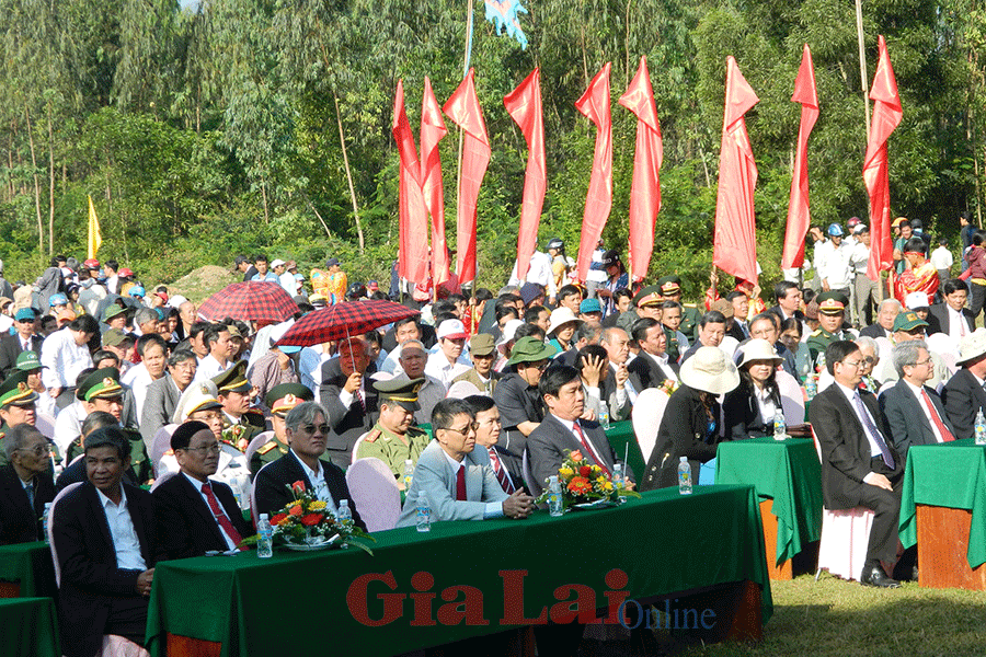 Đại biểu dự lễ