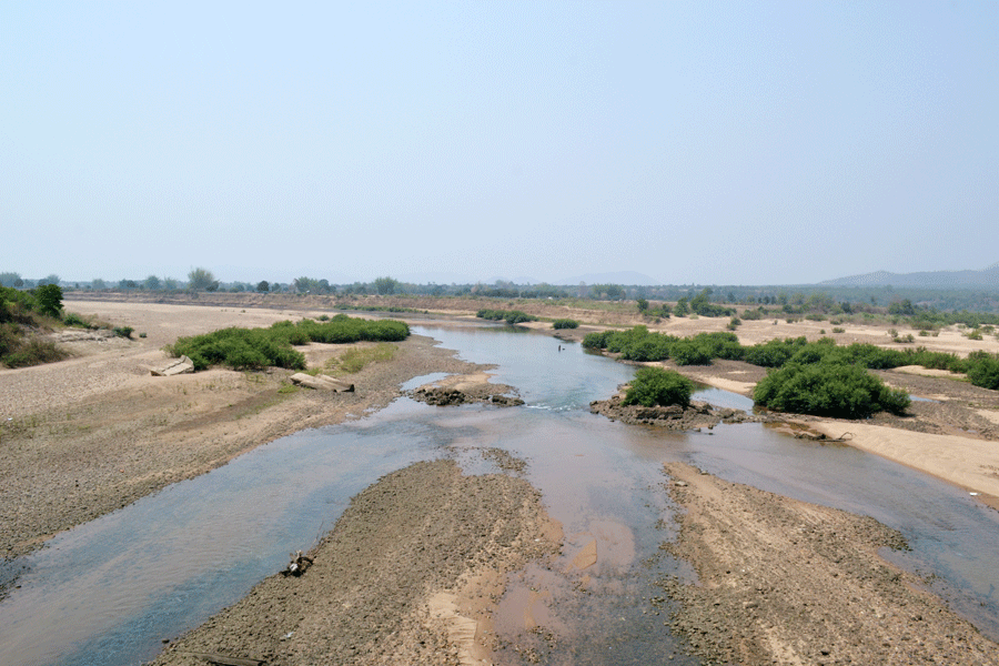 Ngã ba sông Krông Năng. Ảnh: B.Q.V Ngã ba sông Krông Năng. Ảnh: B.Q.V
