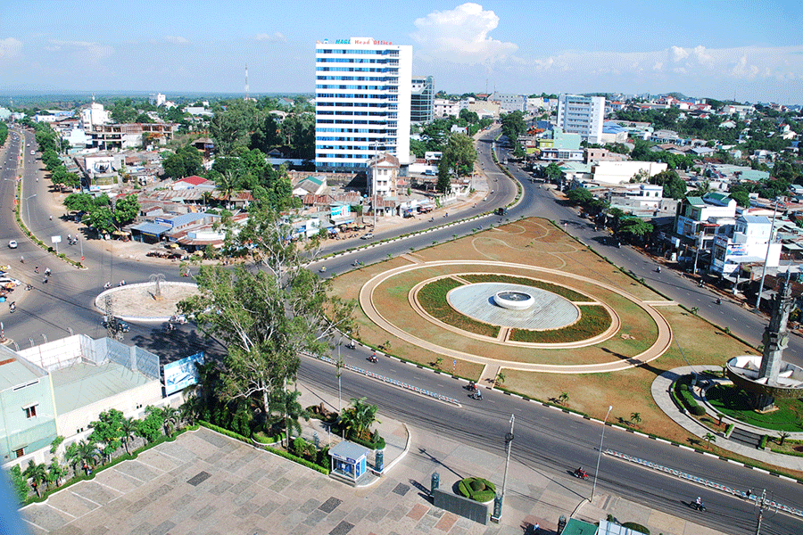 Một góc TP. Pleiku hôm nay. Một góc TP. Pleiku hôm nay.