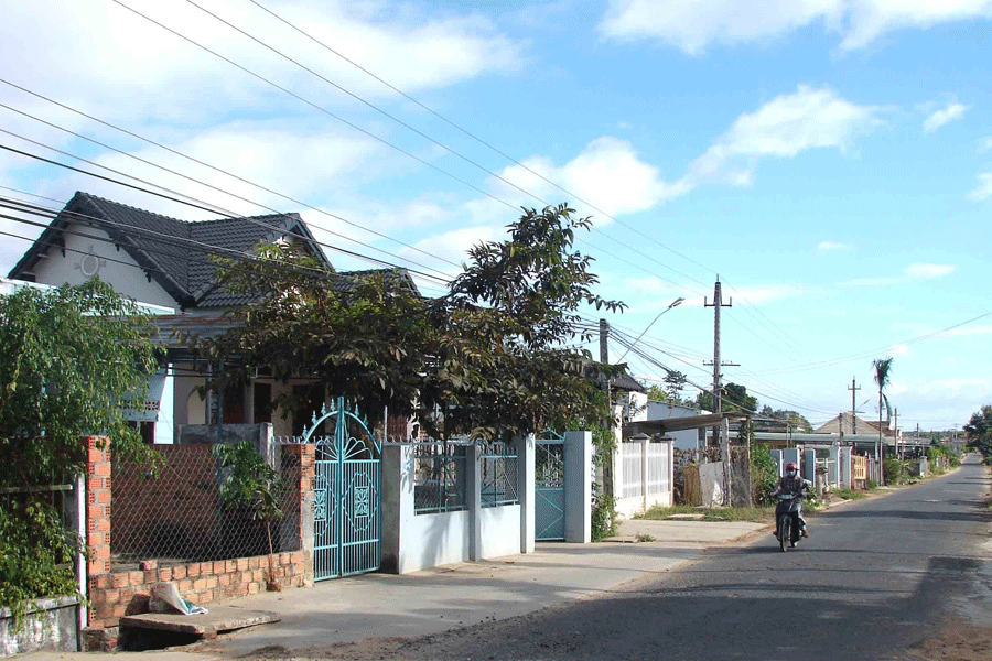  Buôn Kte hôm nay. Ảnh: Lê Quang