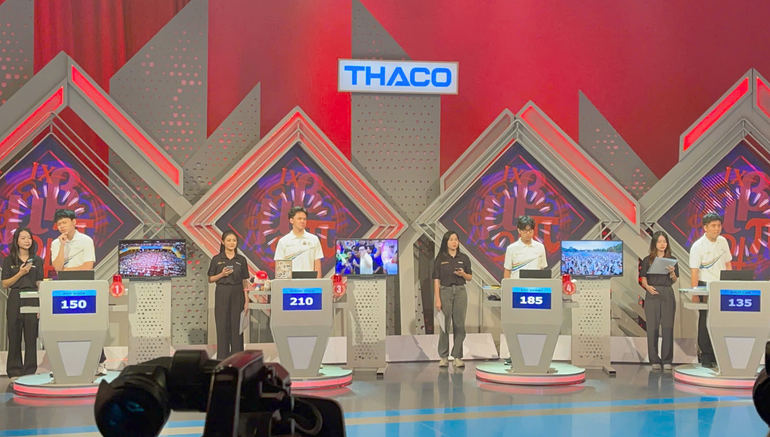 Thí sinh hoàn thành phần thi Tăng tốc. Ảnh: Chương trình Đường lên đỉnh Olympia Thí sinh hoàn thành phần thi Tăng tốc. Ảnh: Chương trình Đường lên đỉnh Olympia