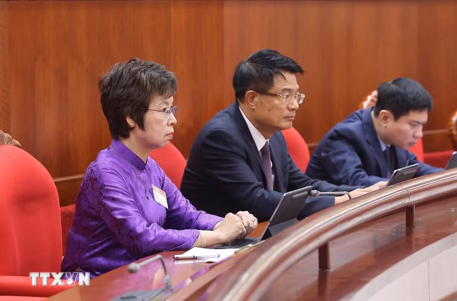 Các đại biểu dự phiên khai mạc Hội nghị lần thứ 14. Ảnh: Lâm Khánh/TTXVN