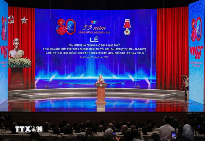 Tổng Bí thư Tô Lâm phát biểu. (Ảnh: Phan Phương/TTXVN) Tổng Bí thư Tô Lâm phát biểu. (Ảnh: Phan Phương/TTXVN)