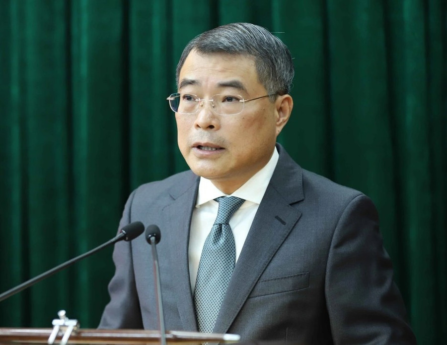 Ông Lê Minh Hưng phát biểu tại hội nghị. Ông Lê Minh Hưng phát biểu tại hội nghị.