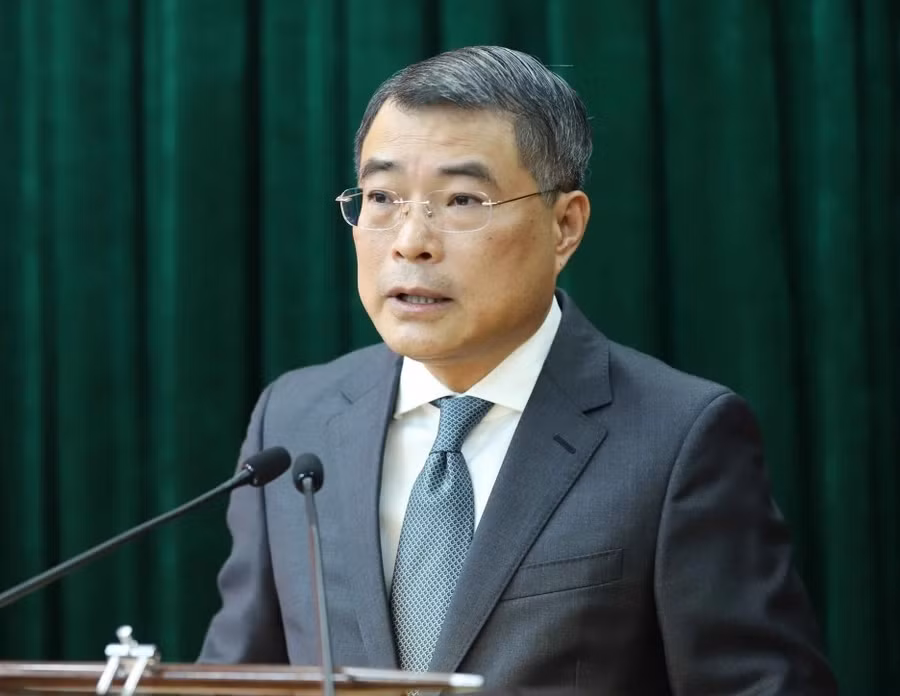 Ông Lê Minh Hưng phát biểu tại hội nghị.