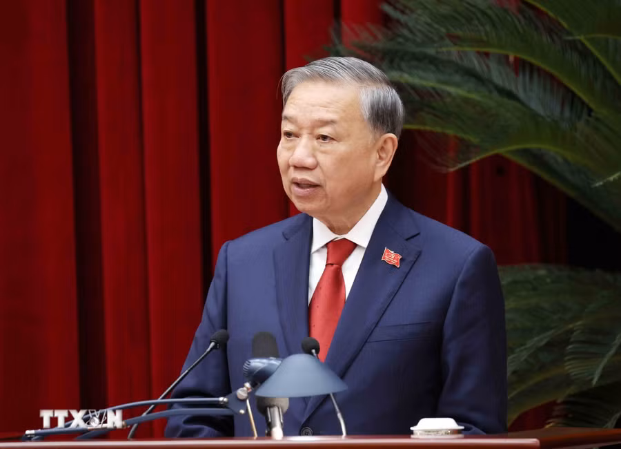 Tổng Bí thư Tô Lâm. Ảnh: TTXVN